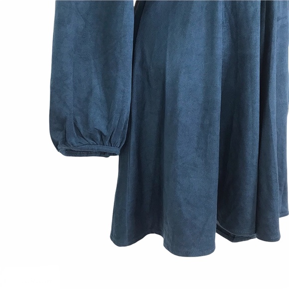 ALTAR'D STATE PAINTED SKY Faux Suede ROMPER - Picture 9 of 15